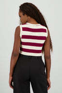 Chaleco Tejido Rayas