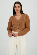 Cárdigan Tejido Punto Botones