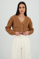 Cárdigan Tejido Punto Botones