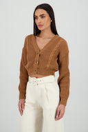 Cárdigan Tejido Punto Botones