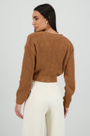 Cárdigan Tejido Punto Botones