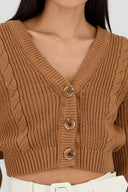 Cárdigan Tejido Punto Botones