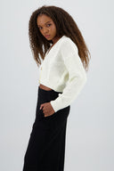 Cárdigan Tejido Punto Botones