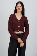 Cárdigan Tejido Punto Botones