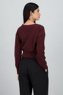 Cárdigan Tejido Punto Botones