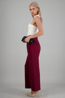 Pantalón liso cinturón