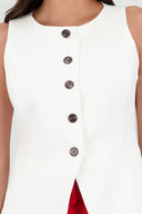 Chaleco largo sastre con botones Hypsters