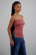 Hipsters double-neck tube top