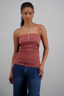 Hipsters double-neck tube top