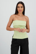 Top tubo con dobles escote Hypsters