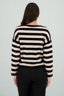 Sueter rayas tacto suave