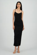 Maxi vestido bodycon liso