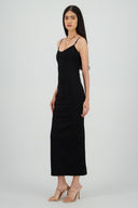 Maxi vestido bodycon liso