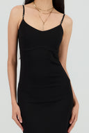 Maxi vestido bodycon liso