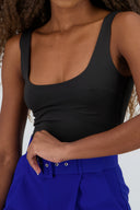 Body liso escote cuadrado Hypsters