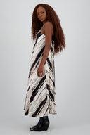 Maxi vestido estampado