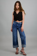 Jeans baggy tiro medio valenciana Hypsters