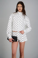 Chamarra bomber lunares
