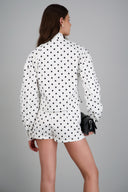Chamarra bomber lunares