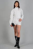 Mini polka dot shorts