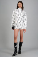 Mini polka dot shorts