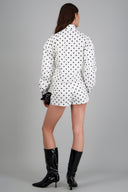 Mini polka dot shorts