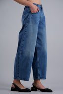 Jeans balloon tiro medio