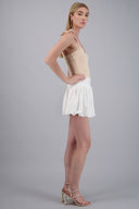 Falda bubble con textura