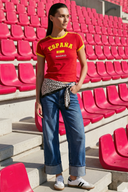Playera corta contraste España