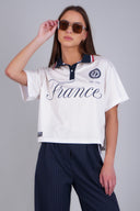 Jersey polo fit boxy Francia