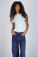 Playera fit slim rayas