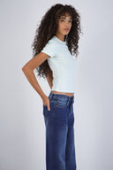 Playera fit slim rayas