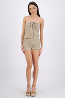shorts mini rayas