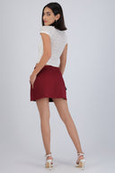 Falda short detalle abertura