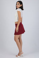Falda short detalle abertura