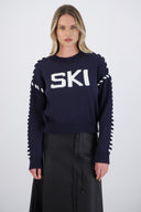 Suéter navideño ski