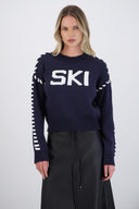 Suéter navideño ski