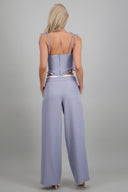 pantalon rayas detalle pretina