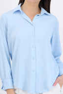 Camisa básica manga larga