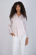 Blusa satin rayas