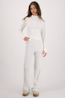 Leggings flare rib tacto suave
