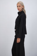 Camisa cropped rayas
