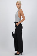 Pantalón cinturón liso