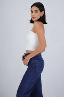 Top cropped liso básico