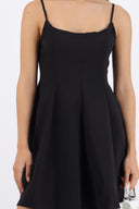 Vestido mini cortes