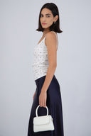 Top tirantes mini print