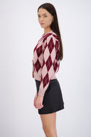 Cardigan rombos