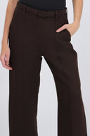 Pantalón liso cinturón