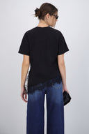 Tshirt detalle encaje