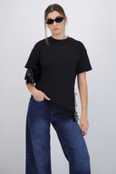 Tshirt detalle encaje